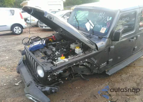 2023 Jeep Gladiator Overland 4X4 z USA, uszkodzony, nr VIN 1C6HJTFG5PL552423